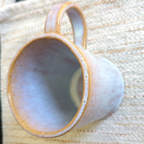 Handmade Ceramic Mug "I SEE YOU" 💜 Monique - Picture 2 of 8